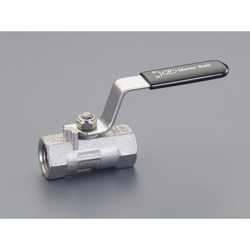 エスコ EA425CA-12 G1/4”xRc1/4”ゲージ用ボールバルブ(ステンレス製) 1個（ご注文単位1個）【直送品】