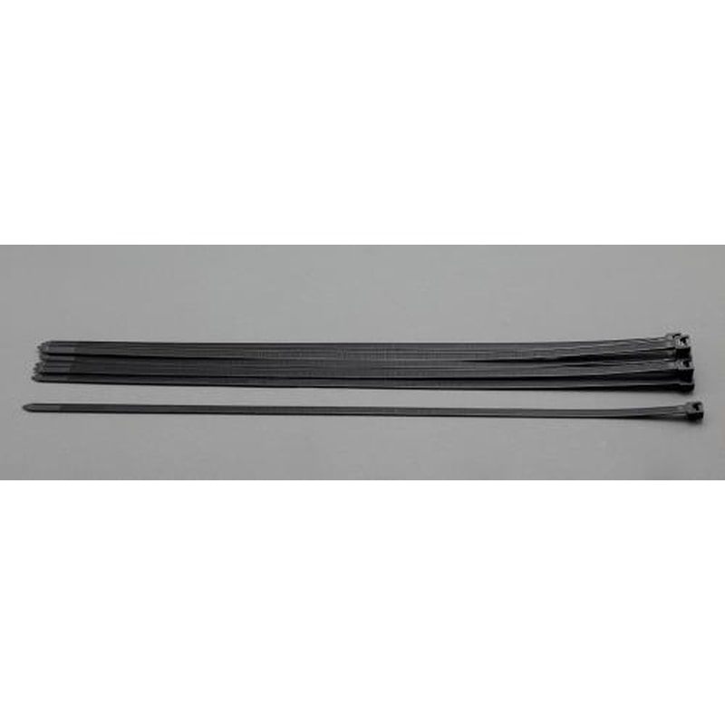 エスコ EA475FG-530 530x8.9mm結束バンド(耐候性/10本) 1個（ご注文単位1個）【直送品】