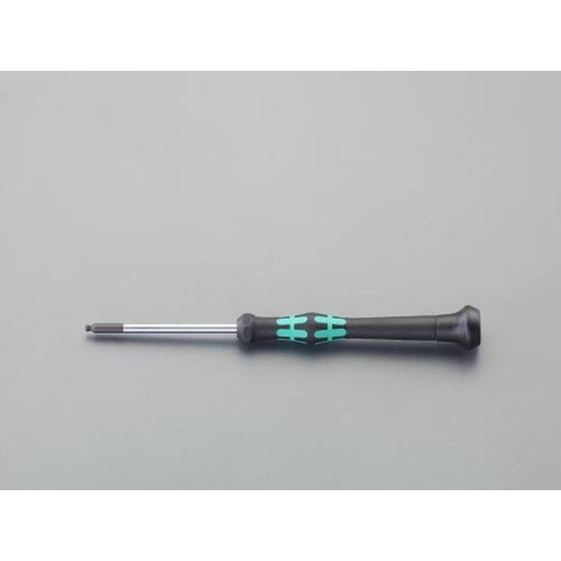 エスコ EA550MF-40 1/8”x60mm［Ball-Hexagon]ドライバ-(精密用) 1個（ご注文単位1個）【直送品】