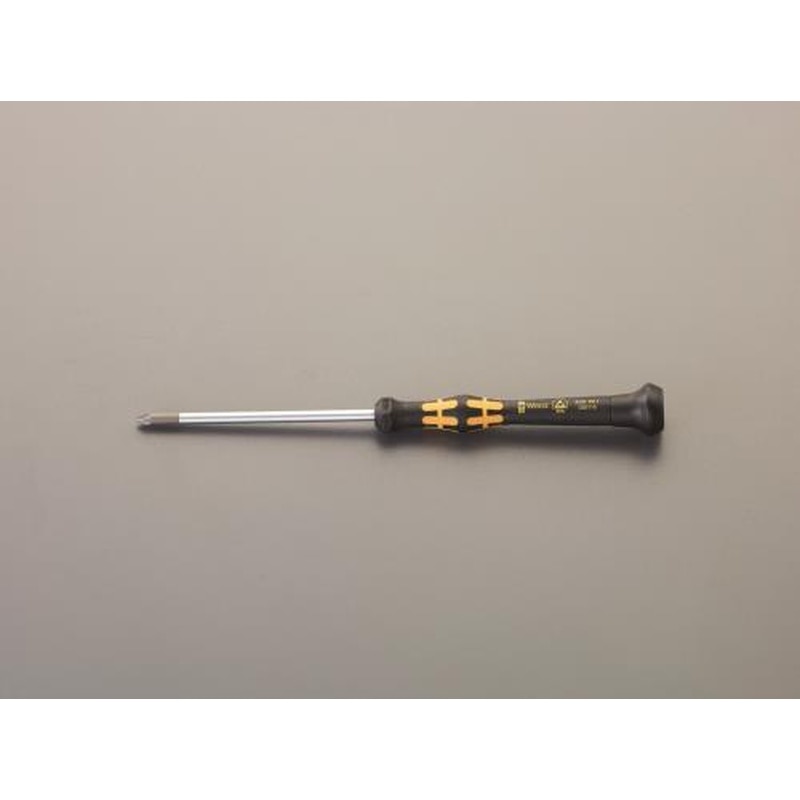 エスコ EA550ML-2 PZ1x80mm［Pozi]ドライバー(精密/ESD) 1個（ご注文単位1個）【直送品】