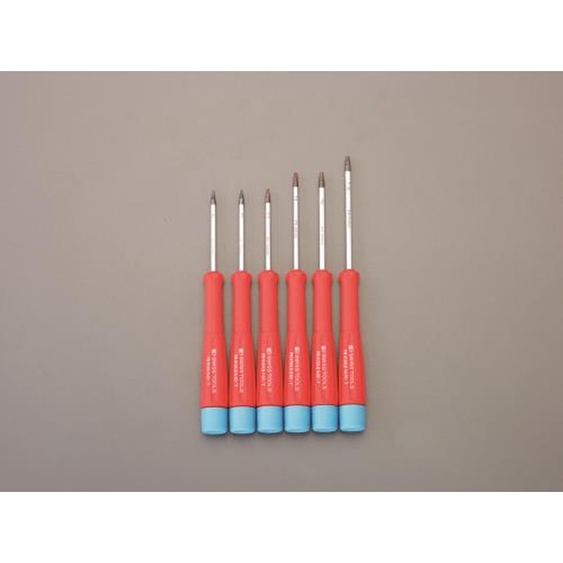 エスコ EA552AP 6本組［TORX]ドライバー(精密用) 1個（ご注文単位1個）【直送品】