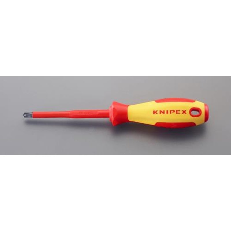 エスコ EA560KE-1 #1x80mm［Pozidriv]ドライバー(絶縁) 1個（ご注文単位1個）【直送品】