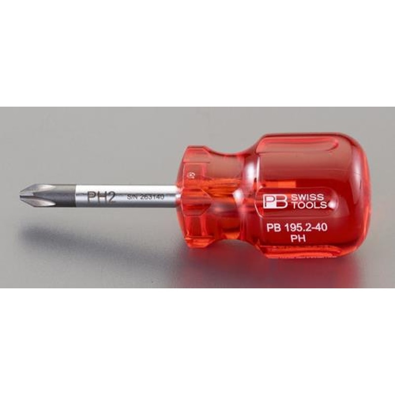 エスコ EA561PA-31 #0x30mm［＋]ドライバー(スタビー型) 1個（ご注文単位1個）【直送品】