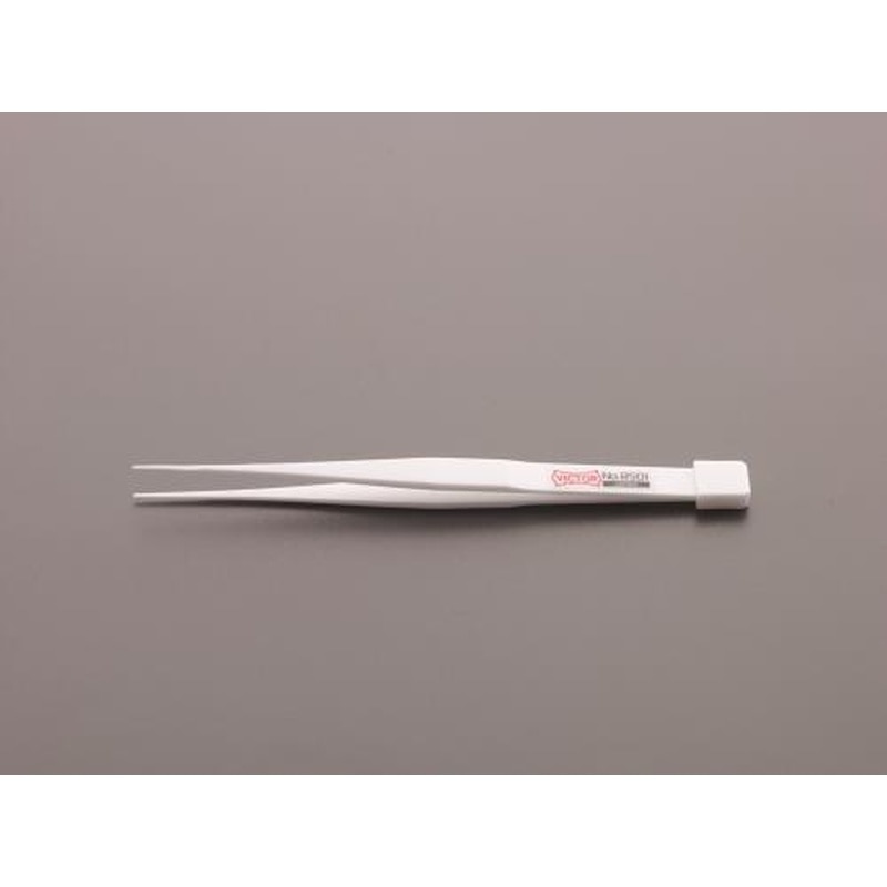 エスコ EA595VC-2 125mmセラミックピンセット(先鋭) 1個(ご注文単位1個)【直送品】