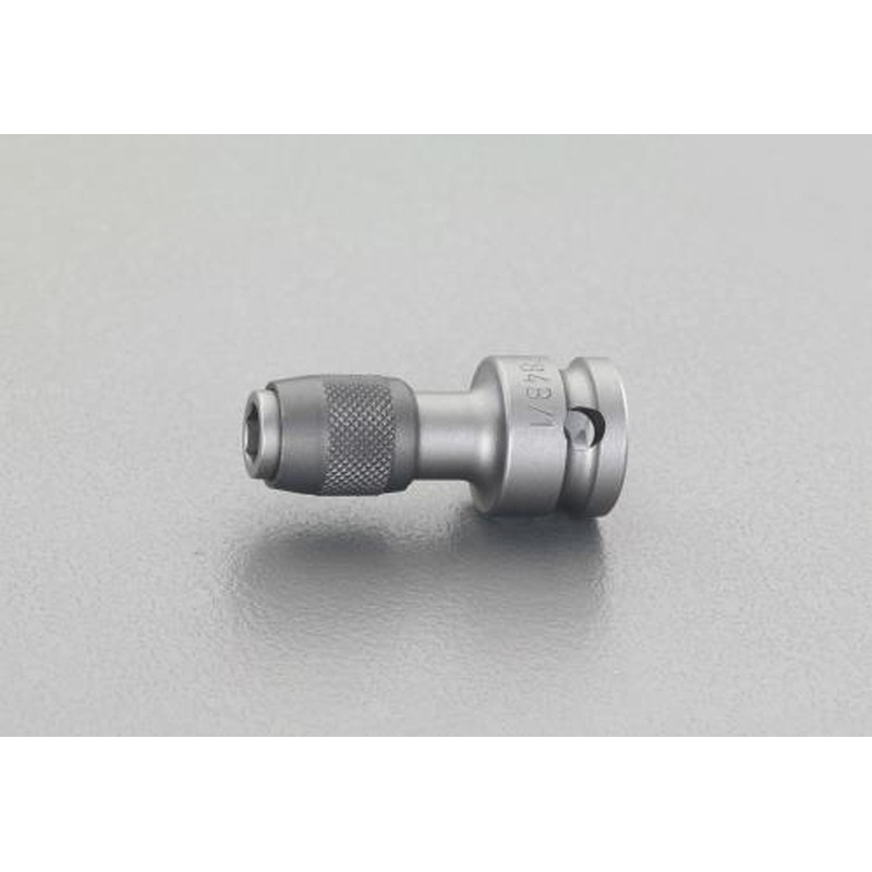 エスコ EA611AX-3F 5/16”HEX-3/8”DRクイックアダプター 1個（ご注文単位1個）【直送品】