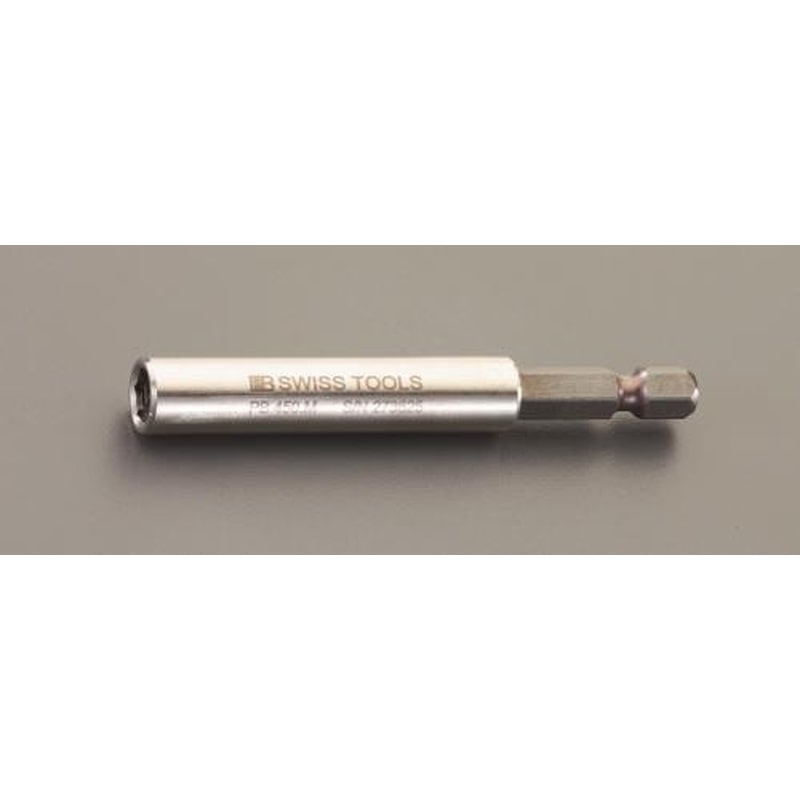 エスコ EA611AX-52 1/4”Hexx75mmビットホルダー(マグネット付) 1個（ご注文単位1個）【直送品】