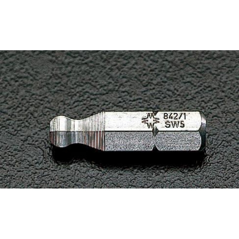 エスコ EA611GN-27 7/32”x25mm［BallHex]ドライバービット 1個（ご注文単位1個）【直送品】