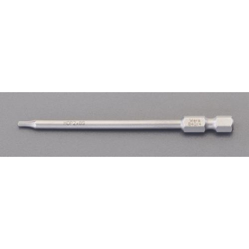 エスコ EA611GR-12.5 2.5x89mm［Hex-Plus]ドライバービット 1個（ご注文単位1個）【直送品】
