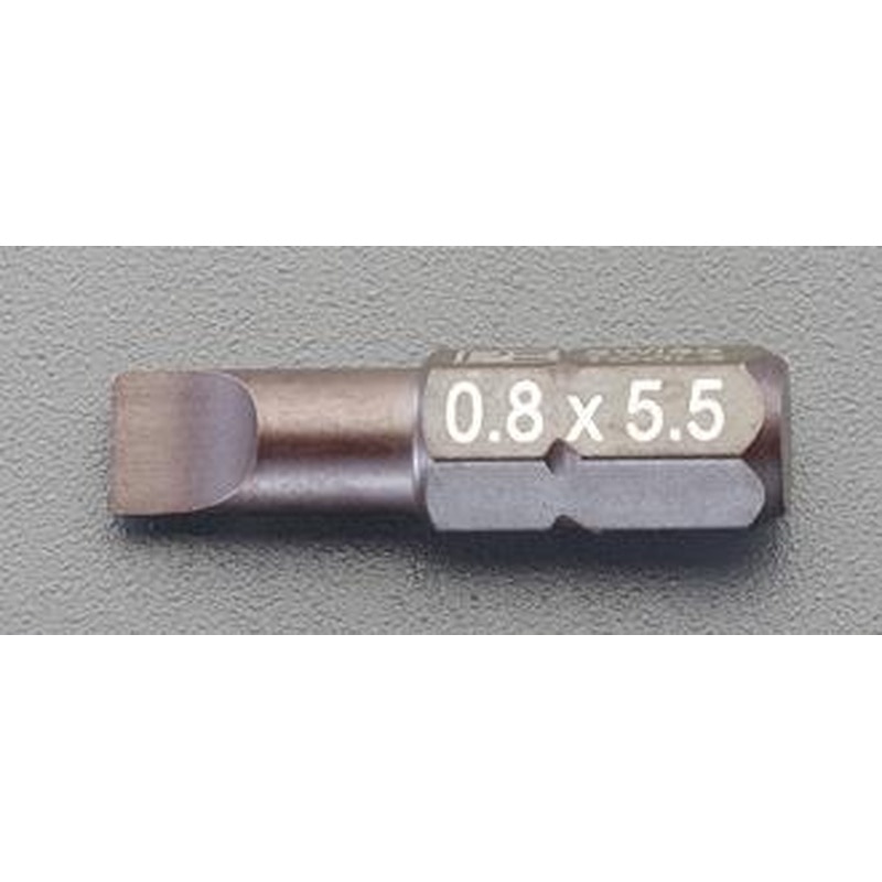 エスコ EA611PA-15 1.2x8.0/25mm［-]ドライバービット 1個（ご注文単位1個）【直送品】