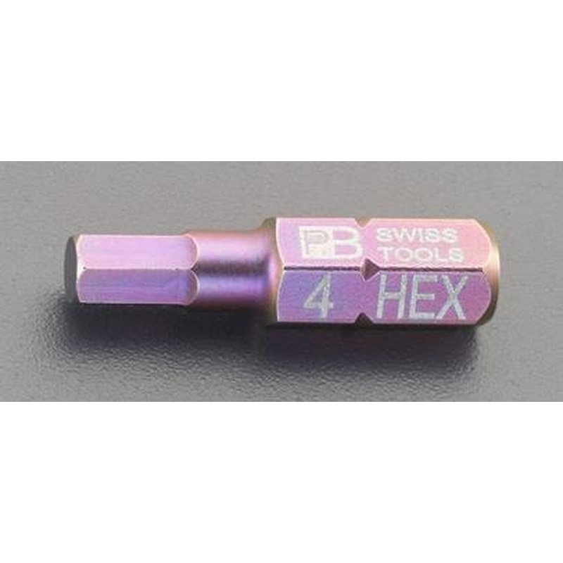 エスコ EA611PB-2.5 2.5x25mm［Hexagon]ドライバービット 1個（ご注文単位1個）【直送品】