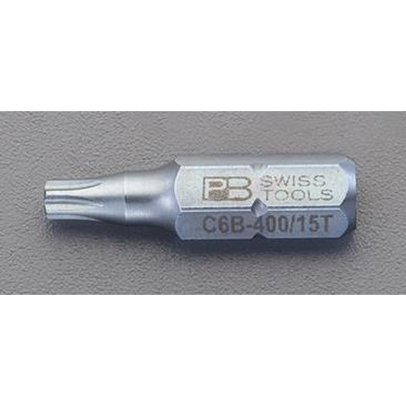 エスコ EA611PC-120 T20x25mm［TORX]ドライバービット(イジリ止付) 1個（ご注文単位1個）【直送品】