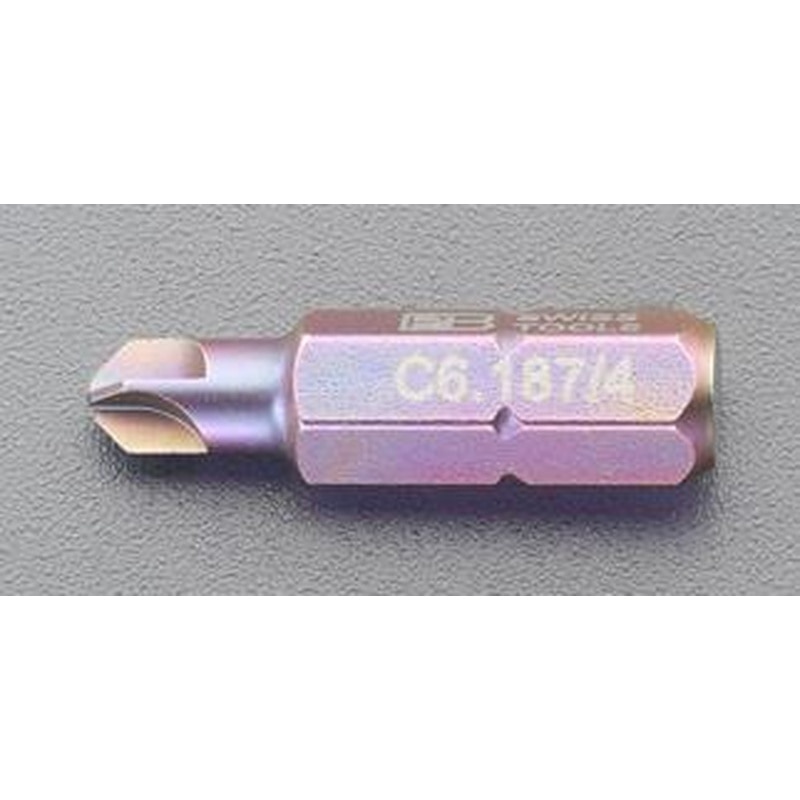 エスコ EA611PE-1 #1x25mm［TORQ-SET]ドライバービット 1個（ご注文単位1個）【直送品】