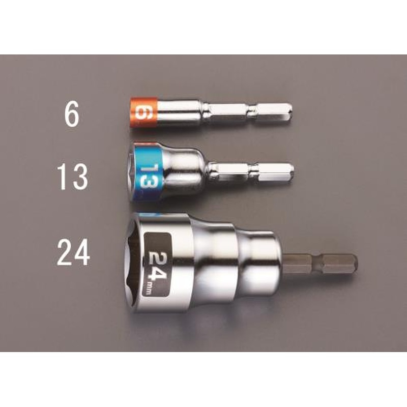 エスコ EA612BF-17 17㎜電ドルソケット(ショート) 1個（ご注文単位1個）【直送品】