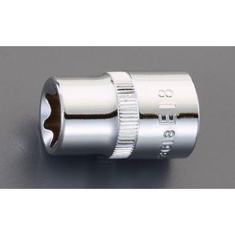 エスコ EA617DY-220 1/2”DRxE20［Hexlobe]ソケット 1個（ご注文単位1個）【直送品】
