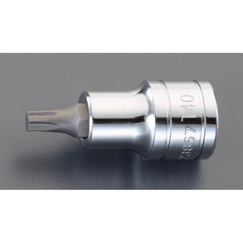 エスコ EA617DZ-555 1/2”DRxT55［Hexlobe]ビットソケット 1個（ご注文単位1個）【直送品】