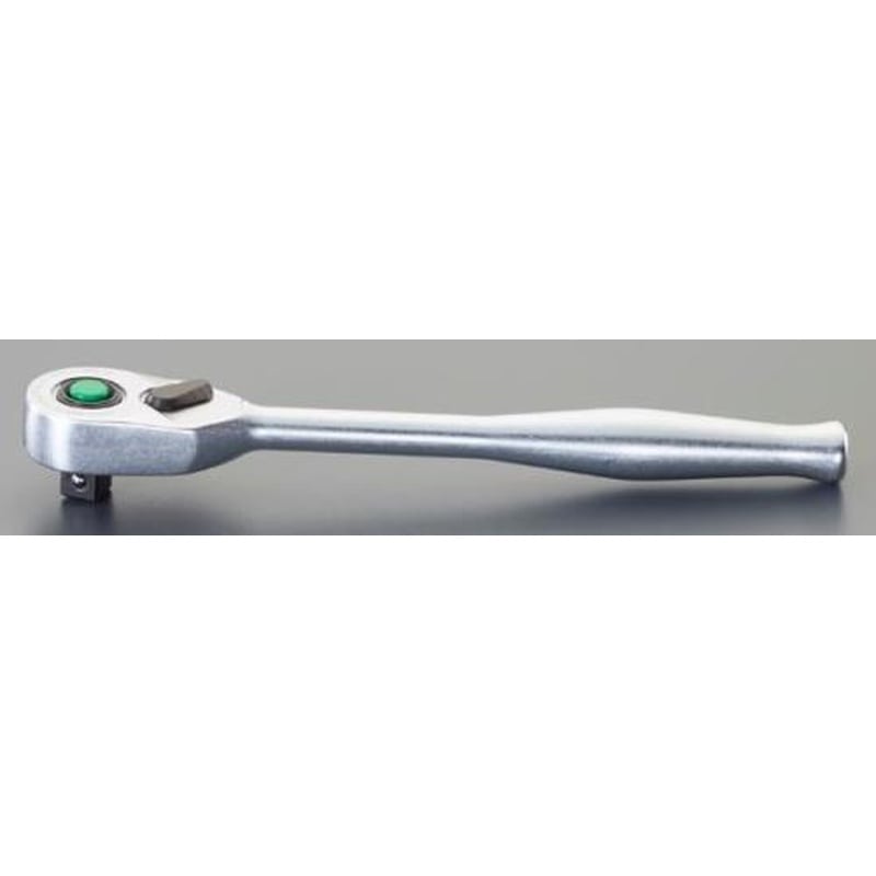 エスコ EA617YR-12 3/8”DR/193mmラチェットハンドル 1個(ご注文単位1個)【直送品】