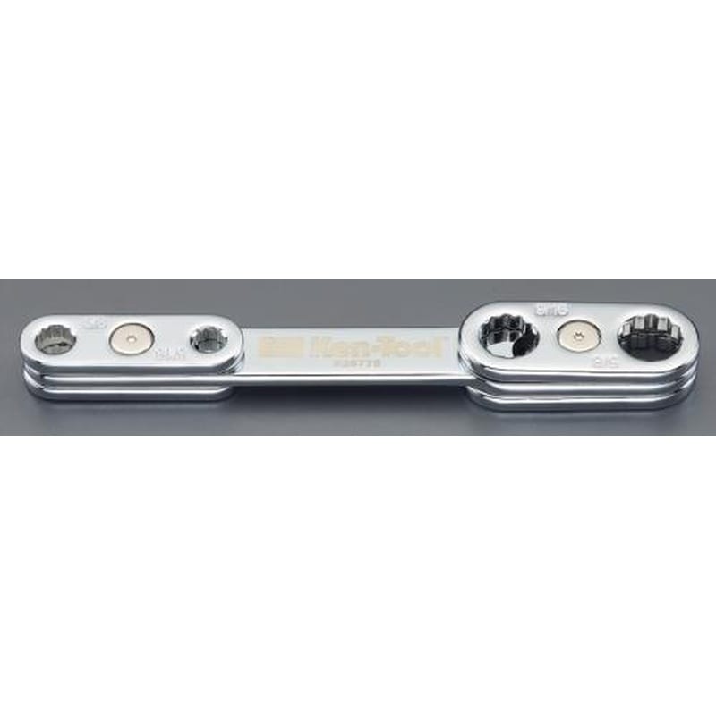 エスコ EA618AZ-12 5/16”-3/4”マルチめがねレンチ(インチ) 1個(ご注文単位1個)【直送品】