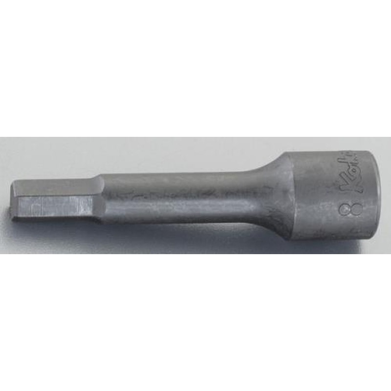 エスコ EA618BZ-309 3/8”DRx9mm/75mm［INHEX]ビットソケット 1個（ご注文単位1個）【直送品】