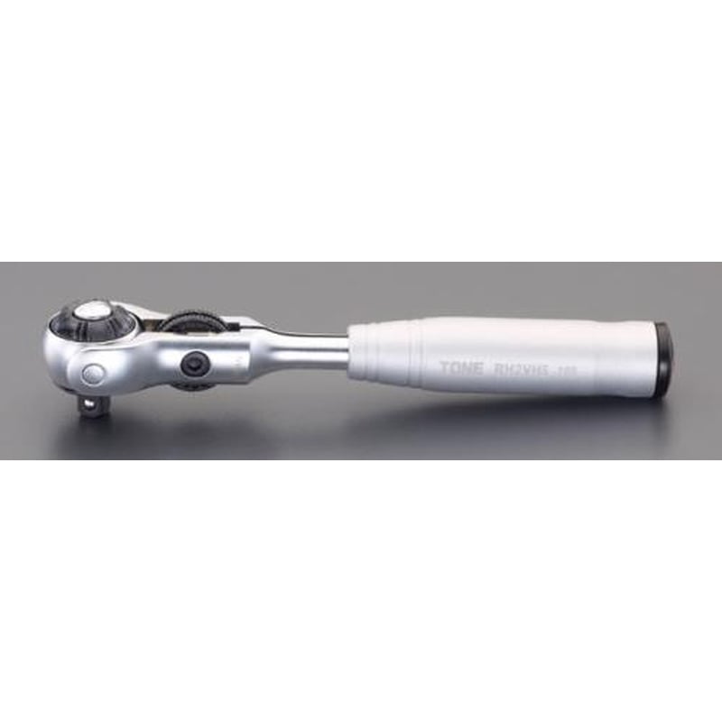 エスコ EA618HA-9 1/4”DR/150mmラチェットハンドル(首振) 1個(ご注文単位1個)【直送品】