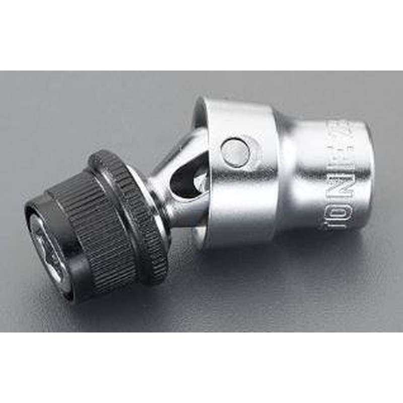 エスコ EA618HB-7 1/4”DRx1/4”HEXビットアダプター(首振り) 1個(ご注文単位1個)【直送品】
