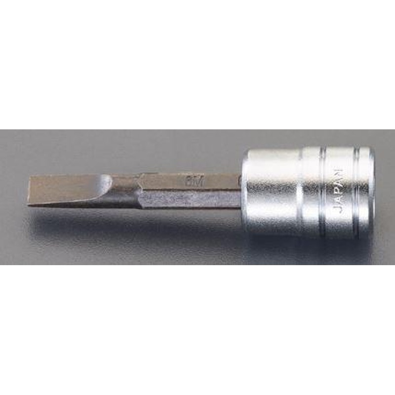 エスコ EA618NR-11 1/4”DR/6x1.0mm(-)ビットソケット 1個(ご注文単位1個)【直送品】