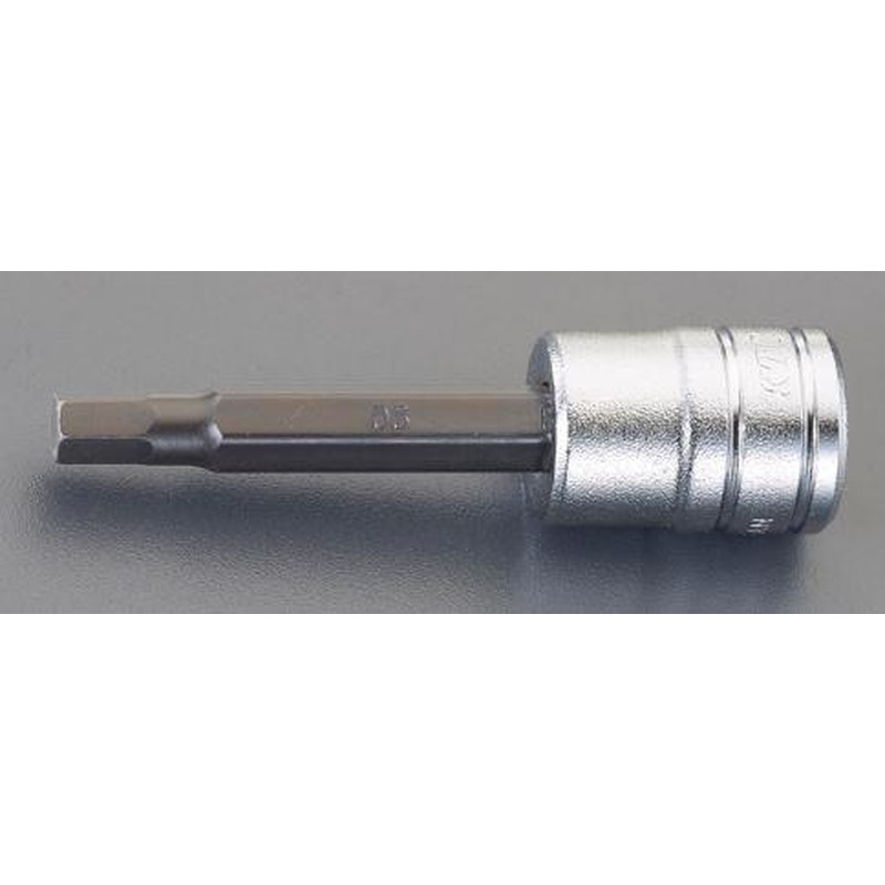 エスコ EA618NR-24 1/4”DR/4x54.5mmHEXビットソケット 1個(ご注文単位1個)【直送品】
