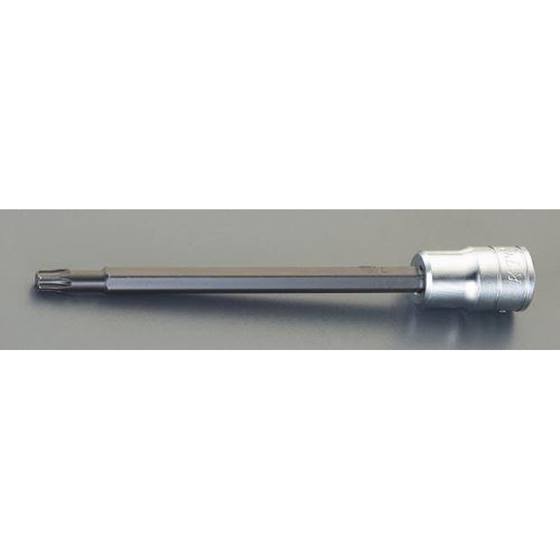 エスコ EA618PS-327 3/8”DR/T27x128mm［TORX]ビットソケット 1個（ご注文単位1個）【直送品】