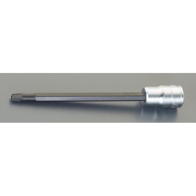 エスコ EA618PS-655 3/8”DR/T55x128mm［TORX]ビットソケット(イジリ止) 1個（ご注文単位1個）【直送品】