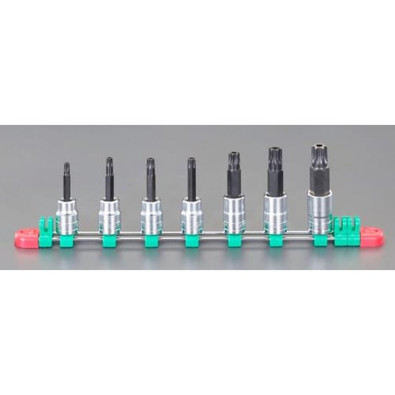 エスコ EA618RS-600 1/2”DR/T30-T70［TORX]ビットソケット(イジリ止) 1個（ご注文単位1個）【直送品】