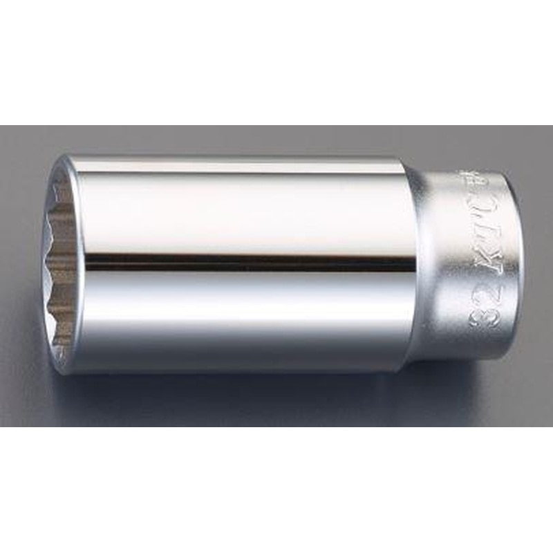 エスコ EA618SE-18 3/4”DRx18mmディープソケット 1個(ご注文単位1個)【直送品】