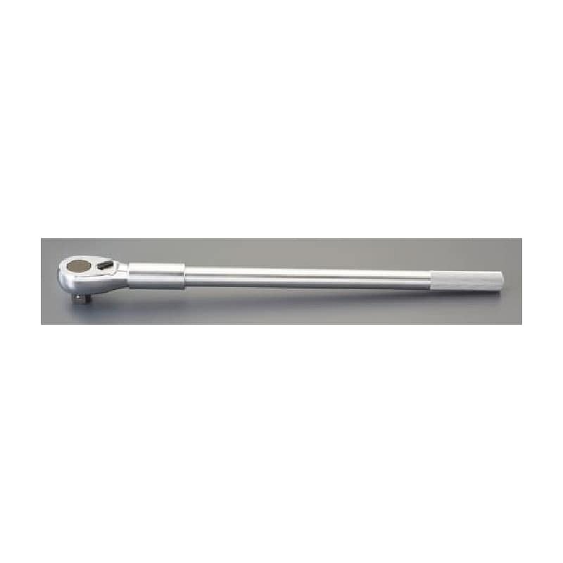 エスコ EA618SM-1 1”DR/720mmラチェットハンドル 1個(ご注文単位1個)【直送品】