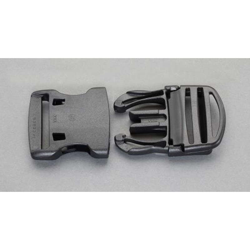 エスコ EA628RB-538 38mmバックル(サイドリリース/プラスチック製) 1個（ご注文単位1個）【直送品】