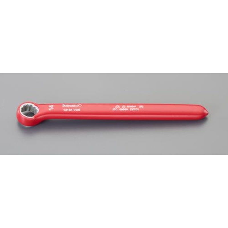 エスコ EA640RB-10 10mm絶縁片口めがねレンチ 1個（ご注文単位1個）【直送品】