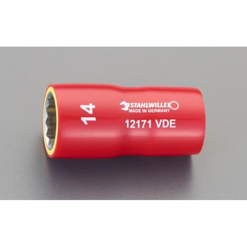 エスコ EA640RJ-19 3/8”DRx19mm絶縁ソケット 1個（ご注文単位1個）【直送品】