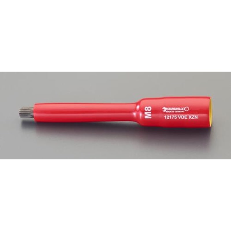 エスコ EA640RV-10 3/8”DRxM10［XZN]絶縁ビットソケット 1個（ご注文単位1個）【直送品】