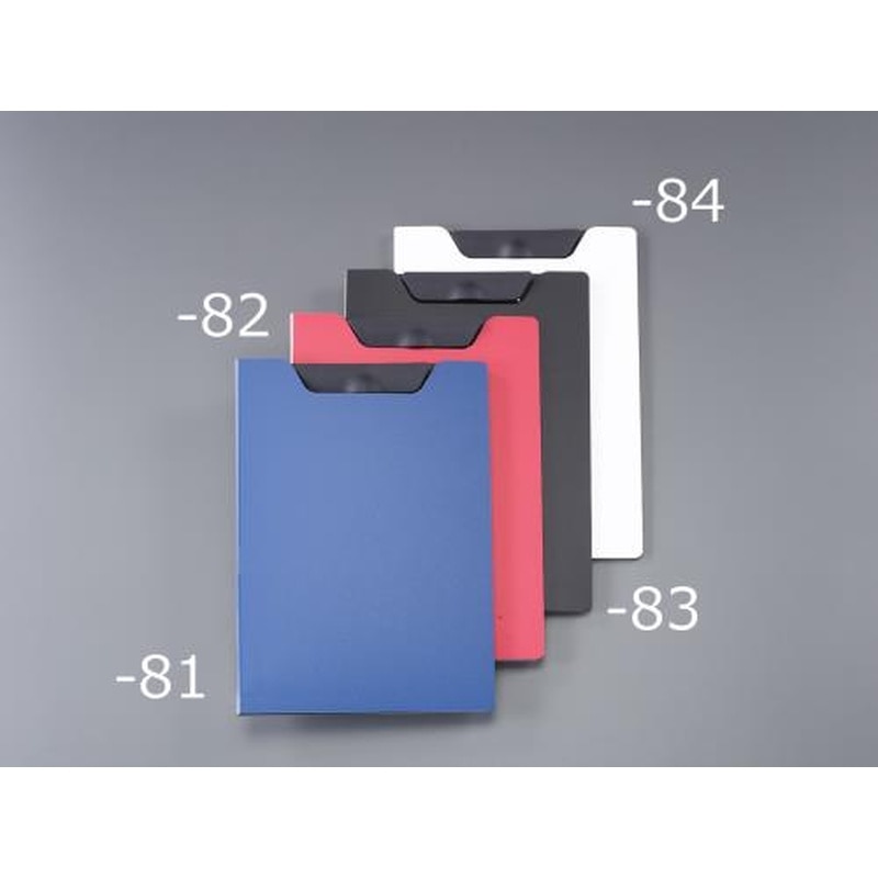 エスコ EA762DA-83 334x238mmクリップファイル(ブラック) 1個（ご注文単位1個）【直送品】