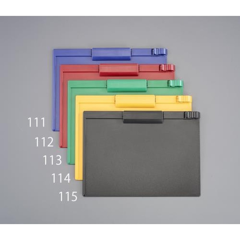 エスコ EA762DA-115 A4/S型クリップボード(ブラック) 1個(ご注文単位1個)【直送品】