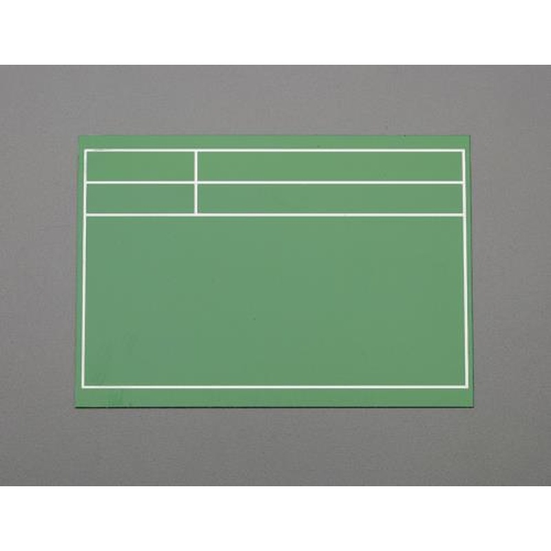 エスコ EA766ZF-108 180x170mmボード(枠のみ)グリーン 1個(ご注文単位1個)【直送品】