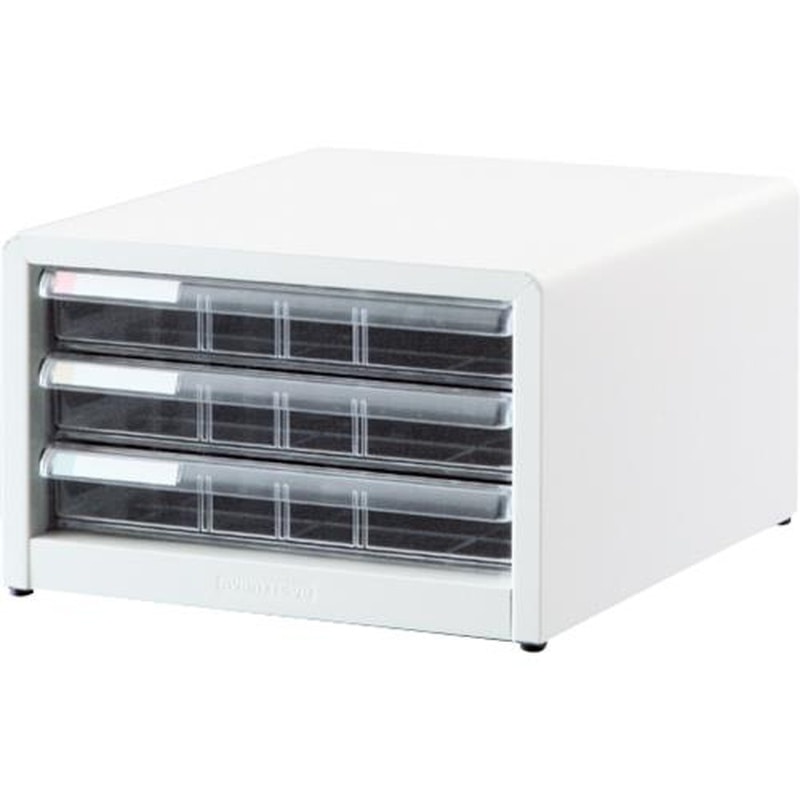 エスコ EA954JD-1 277x366x177mm/3段レターケース 1個(ご注文単位1個)【直送品】