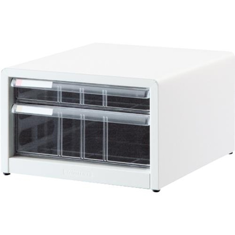 エスコ EA954JD-2 277x366x177mm/2段レターケース 1個(ご注文単位1個)【直送品】