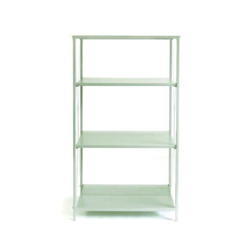 エスコ EA976AV-22 814x380x1500mm/4段ラック棚(折畳式) 1個（ご注文単位1個）【直送品】