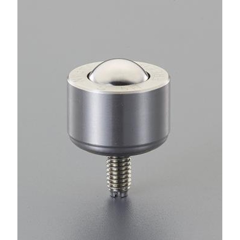 エスコ EA986S-111 15.0x27.0mm［ステンレス製]ボールキャスター(ネジ式) 1個（ご注文単位1個）【直送品】