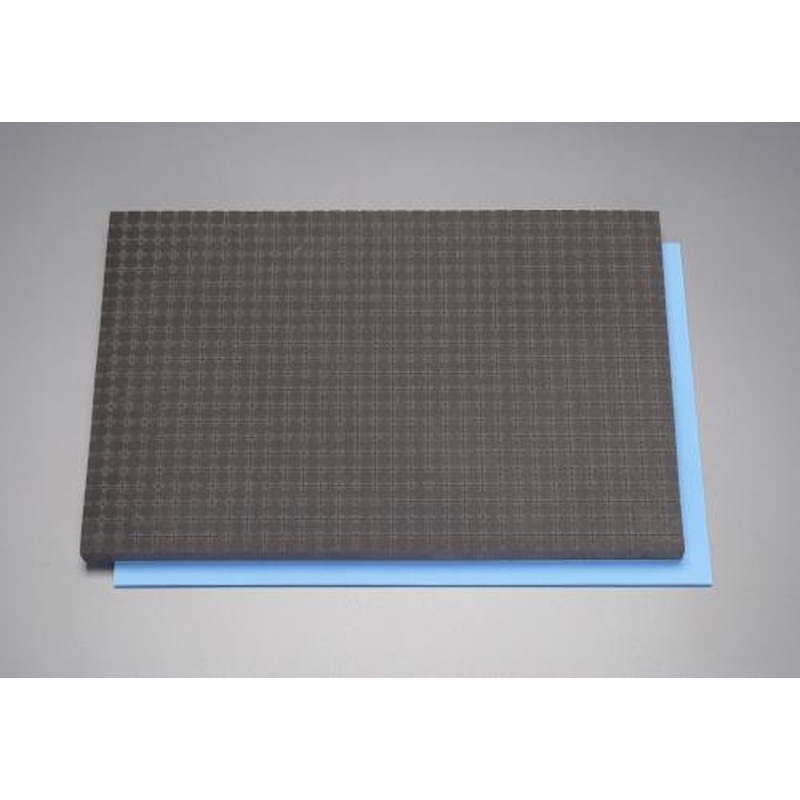 エスコ EA997XN-712 330x495x20mm発泡ポリエチレンフォーム(切れ目付/青 1個(ご注文単位1個)【直送品】