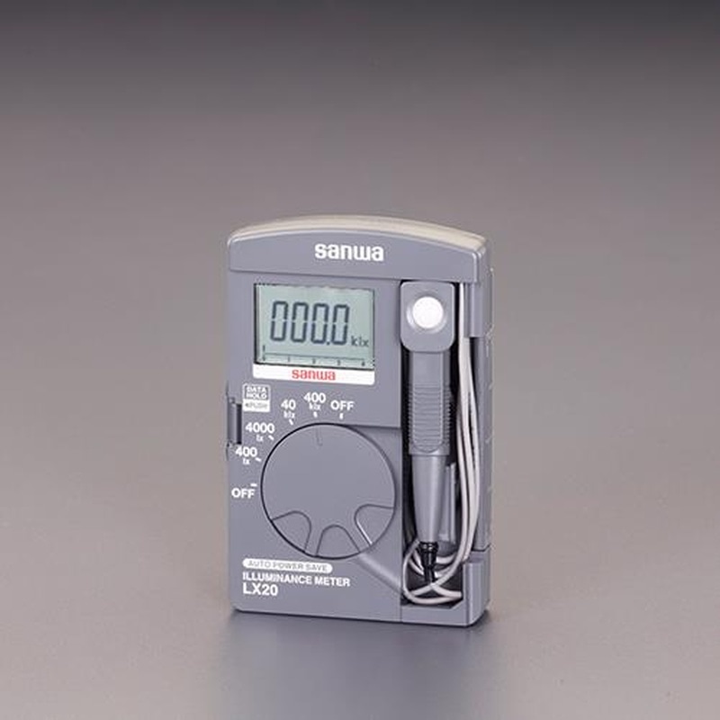 エスコ EA712B-11A ポケット型デジタル照度計 1個(ご注文単位1個)【直送品】