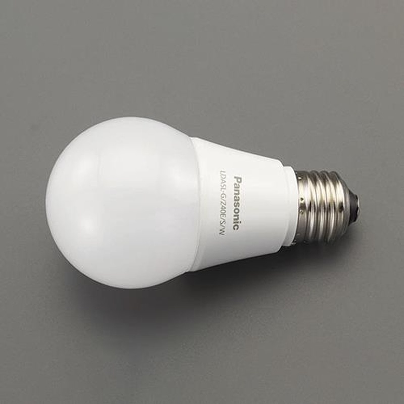 エスコ EA758XR-117AG AC100V/4.9W/E26電球/LED(全方向・電球色) 1個（ご注文単位1個）【直送品】