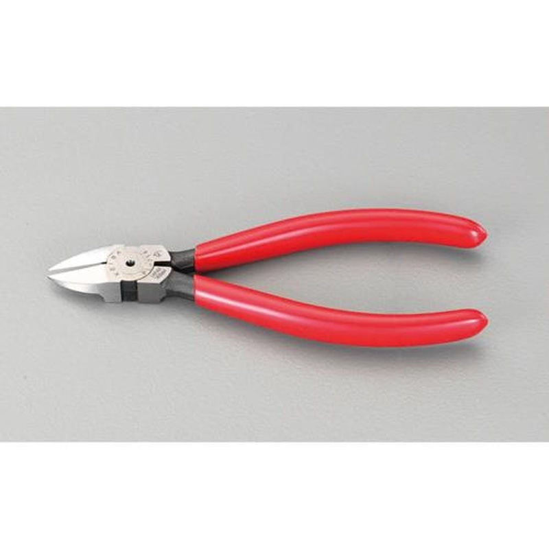 エスコ EA536HA-12 150mmニッパー(プラスチック用/ラウンド刃) 1個（ご注文単位1個）【直送品】
