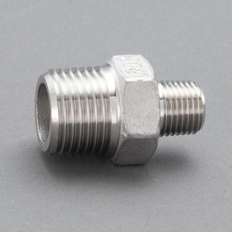 エスコ EA469AW-3AA R3/8”xR1/8”異径ニップル(ステンレス製) 1個（ご注文単位1個）【直送品】