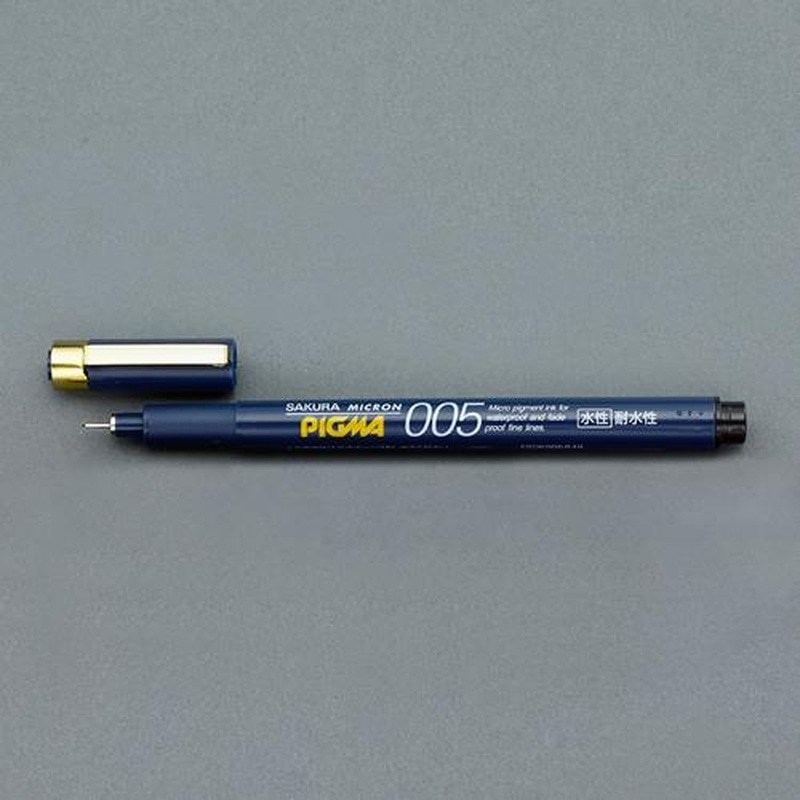 エスコ EA765MV-203[黒/極細]水性デザイン用ペン(耐水/耐光性) 1個（ご注文単位1個）【直送品】