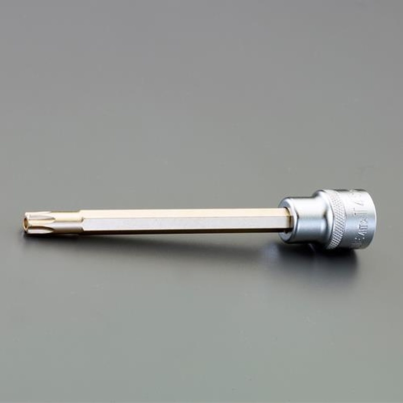 エスコ EA618KW-370 1/2”DR/T70［Torx]ビットソケット(イジリ止付) 1個（ご注文単位1個）【直送品】