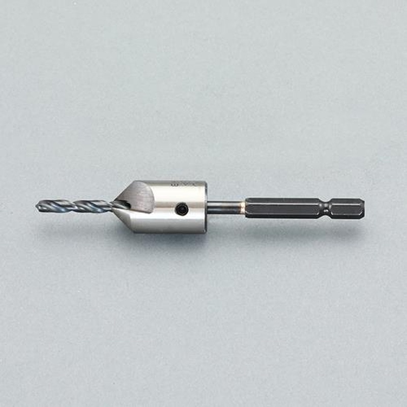 エスコ EA824DY-3.5 9.0x3.5mm鉄工用皿錐(六角軸) 1個(ご注文単位1個)【直送品】